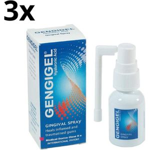 Gengigel Mondspray - 3 x 20 ml - Voordeelverpakking