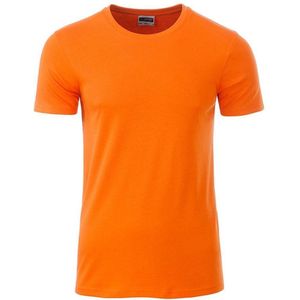 James and Nicholson - Heren Standaard T-Shirt (Oranje/Oranje)