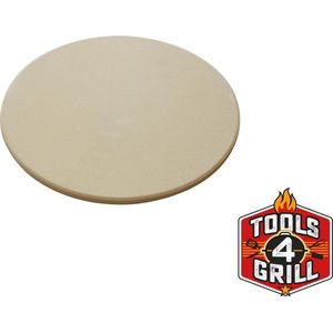 Tools4grill pizzasteen XL 36 CM 1,2CM dik