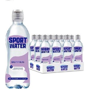 Sportwater Sportwater berries 12 petflesjes x 50 cl