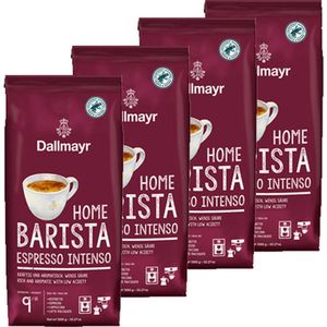 Dallmayr Home Barista Espresso Intenso - koffiebonen - 4 x 1 kilo