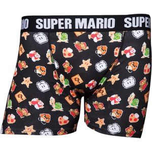 Super Mario - Characters heren boxershorts multicolours - M