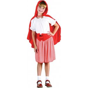 Roodkapje outfit voor meisjes 110-122 (5-7 jaar)