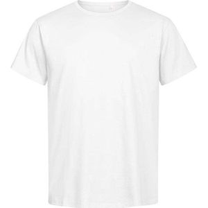 Herenshirt 'Premium-T Organic' met ronde hals White - 8XL