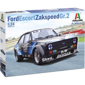 1:24 Italeri 3664 Ford Escort Zakspeed Gr.2 Plastic Modelbouwpakket