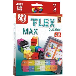 999 Games - Flex Puzzler MAX - Breinbreker - Uitdagende puzzel als fidget toy - Stimuleert het ruimtelijk inzicht - Educatief spel - Fidget Toy - Solo spel - Klein cadeautje - Kerstcadeau