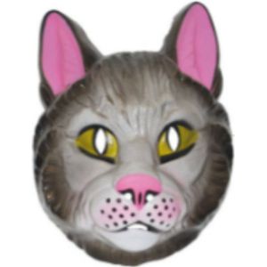 Masker Kat volwassen plastic