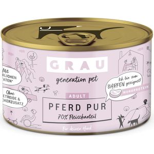 Grau- honden -natvoer -paard 6x200 gr.