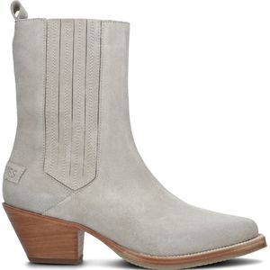 Shabbies Amsterdam Western Chelsea Boot Licht Grijs - Maat 38 - Dames Laarzen