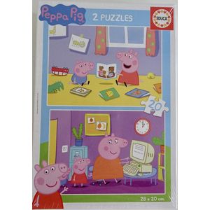 Puzzel Peppa Pig Educa (20 pcs)