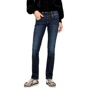 Pepe Jeans Dames Jeans Broeken Gen regular/straight Fit Blauw 29W / 34L Volwassenen