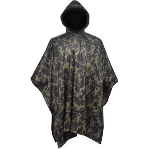 vidaXL - Regenponcho - voor - kamperen/wandelen - leger - waterdicht - camouflage