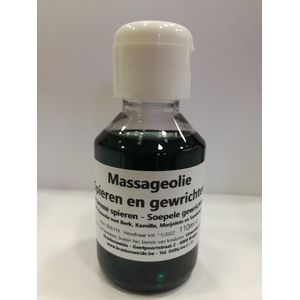 Kruidenweide Massageolie Spieren en gewrichten - Flip top 110 ml