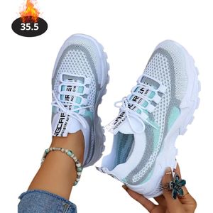 Nivard Schoenen Dames - Sneakers - Comfortabel - Sportief - Casual - Volwassen - Mint - Maat 39