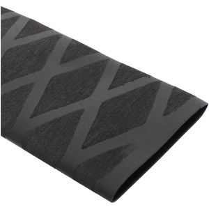 TRU COMPONENTS TC-12352596 Krimpkous zonder lijm Zwart 35 mm 18 mm Krimpverhouding:2:1 1.5 m