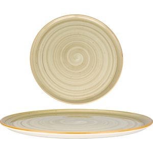 Bonna Pizzabord - Aura Terrain - Porselein - 32 cm - set van 2