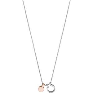 Esprit Fuse collier - Zilver roségoudverguld - Rosékleurig