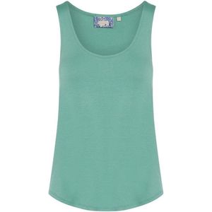 ESSENZA Shelby Uni Top Mouwloos Easy green - XL