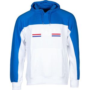 Rucanor Trevor Sweater Hoodie Heren Blauw/wit Maat Xxl