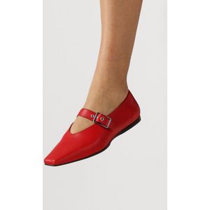 Vagabond Shoemakers Wioletta 5701 Ballerina's Dames - Rood - Maat 39