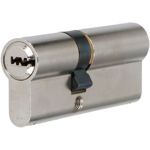 5 stuks - S2 veiligheidscilinder F6 30/45 SKG 2, dubbele profielcilinder (verschillend sluitend)