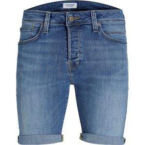 JACK & JONES Rick Fox Shorts regular fit - heren shorts - denimblauw - Maat: XS