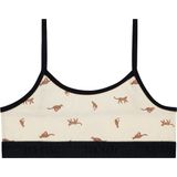 ten Cate Basics top leopard voor Meisjes | Maat 122/128