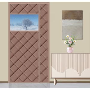 Warmtewerend Magneet Gordijn 100 x 185 cm - Thermo Isolerend en Kindvriendelijk voor Buiten en Binnen