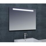 Badkamerspiegel Tigris - 100x80cm - Geintegreerde LED Verlichting - Lichtschakelaar