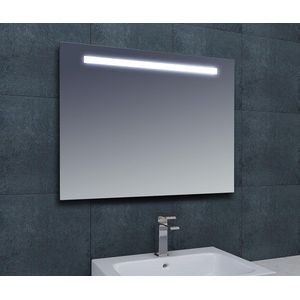 Badkamerspiegel Tigris - 100x80cm - Geintegreerde LED Verlichting - Lichtschakelaar