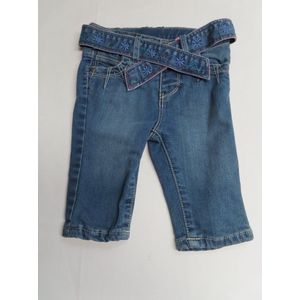 Lange broek - Jeans - Meisje - gevoerd - 12 maand 1 jaar 80