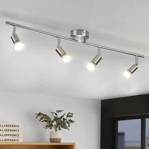 Led Plafondverlichting - GU10 Led Lamp - Multi Hoek Verstelbare Plafondlamp - Voor Slaapkamer Woonkamer Bar en Winkel Decoratie Verlichting - 3 heads