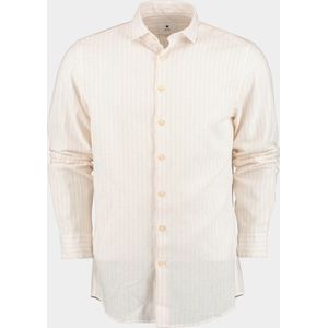 Bos Casual hemd lange mouw Beige Loewe Li-co Ws Stripe Shirt L 24107LO03BO/186 kit