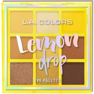 L.A. Colors - Fruity Fun Eyeshadow - CES491 - Lemon Drop - Oogschaduw - 7.5 g