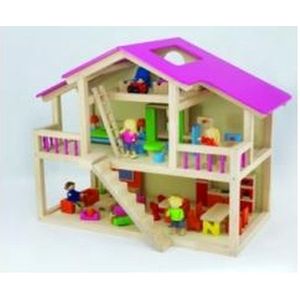 Pintoy Star Loft Dolls House Poppenhuis