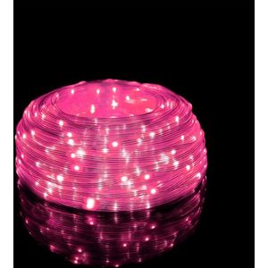 Lichtsnoer Kerstverlichting - 100 Meter - Roze - Voor Buiten