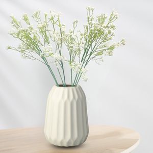 The Flower Studio - Kunstbloemen Boeket Zijde - 65 cm - Exclusief Vaas - Zijde boeket - 4 Stelen - Kunstboeket