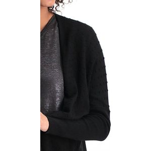 Garcia Dames - Zwarte cardigan - Maat S - Vrouwen - 60-black -