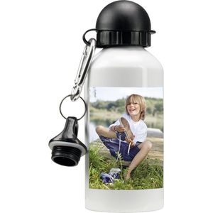 Drinkfles met foto ! Back to school