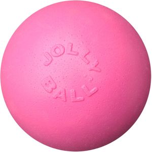 Jolly Ball Bounce-n Play - Ø 11 cm – Honden speelbal met kauwgomgeur - De perfecte stuiterbal voor de hond - Bijtbestendig – Roze