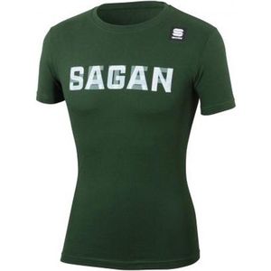 Sportful Peter Sagan PS TEE donker gron-XXXL
