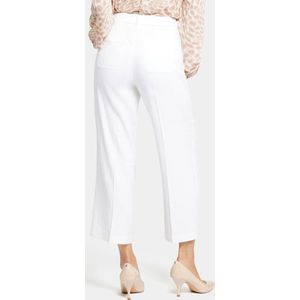 NYDJ Wide Leg Cropped Capri Jeans Wit | Optic White