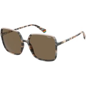 Polaroid PLD 6128/S Zonnebril Havana Beige Dames