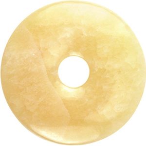 Ruben Robijn Calciet geel donut 40 mm