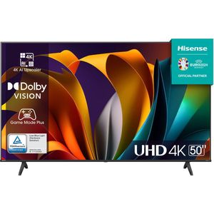 Hisense 50A6N, 127 cm (50""), 3840 x 2160 Pixels, LED, Smart TV, Wifi, Zwart