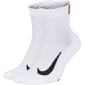 Nike Court Multiplier Max 2 Paar Tennissokken - Wit | Maat: 34-38