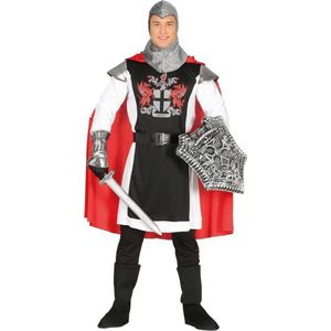 Middeleeuwse ridder met cape verkleed kostuum voor heren - Verkleedkleding - Carnaval 52/54