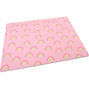Little gem - speelmat - comfy collection - pink rainbows