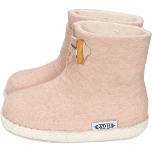 Vilten kinderslof Boots Soft Pink Colour:Roze/ Ecru Size:29