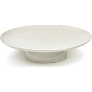 Serax Kelly Wearstler Zuma taartschotel op voet D33cm H8cm salt